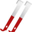 Herramienta acero inox colmena elevador raspador con gancho J 2 Uds