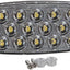 Luz respaldo LED montaje superficie blanca