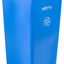 Bote basura plástico azul 50gal 1 cesta cuadrada comercio