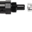 Conexión manguera PTFE codo aluminio negro 90grados