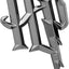 Insignia coche logotipo Harry Potter 3D negro cromado