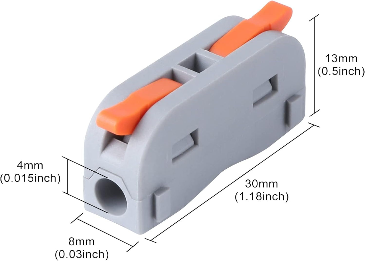 60 Pzas Conectores Cable Eléctrico 28-12 AWG
