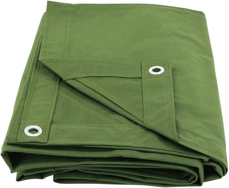 Lona verde 16x20ft 12oz resistente al agua