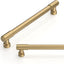 10 Tiradores Bronce Champán para Cajones Cocina 6.3"