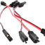 Arnés cables 2pines 16A SAE 13" 5 Pzas