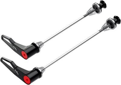 Set brochetas titanio bicicleta carretera 3.937/5.118"