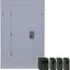 Centro carga disyuntor 100A 120/240V 20 circuitos