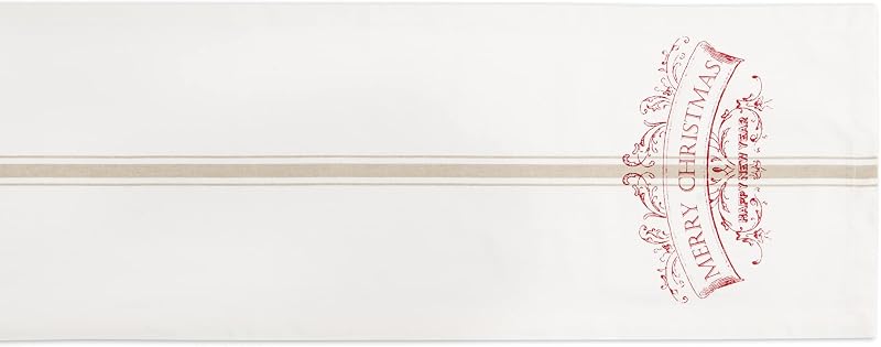 Camino mesa vintage feliz 14x72pulg set 2