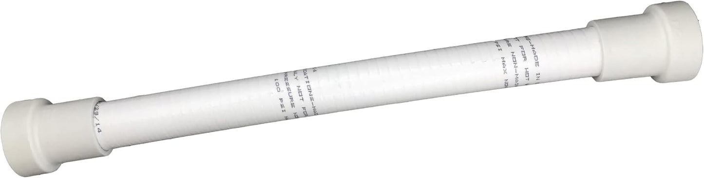 Acoplamiento flexible PVC 3/4 con bloqueo