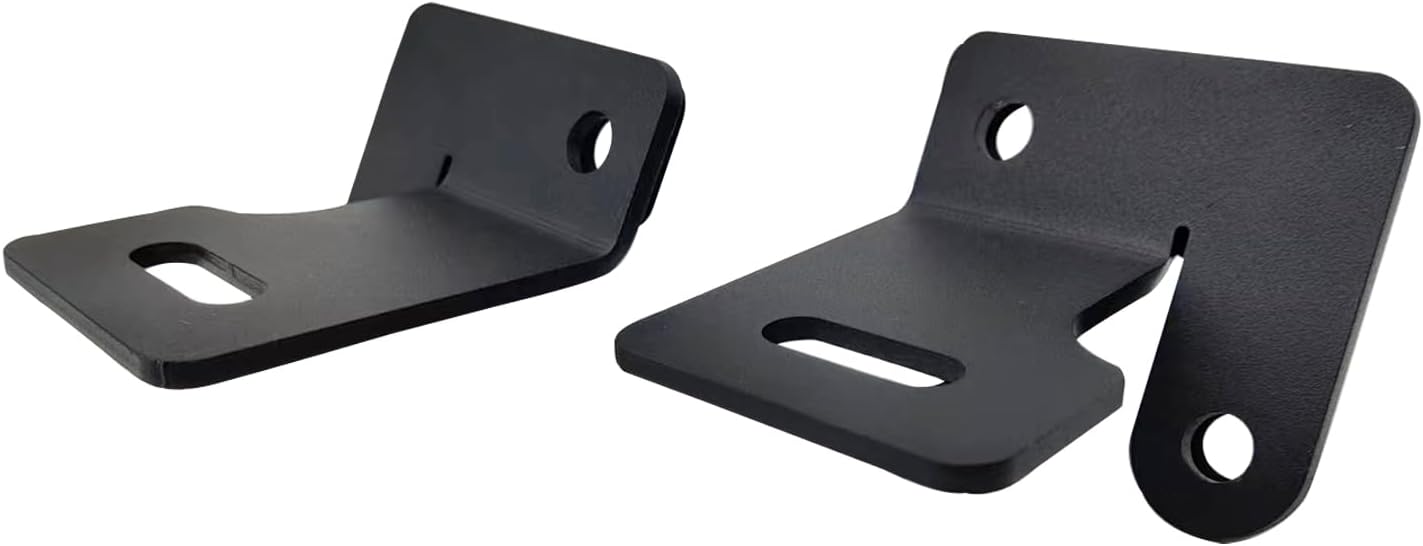 Soporte bisagra parabrisas Jeep TJ YJ con luz negro