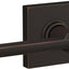 Manilla puerta moldura Collins cerradura paso bronce