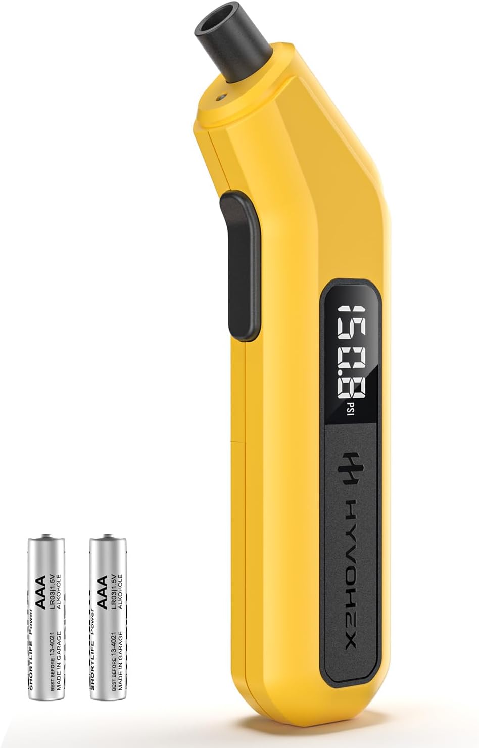 Medidor presión neumáticos digital 200psi pantalla led