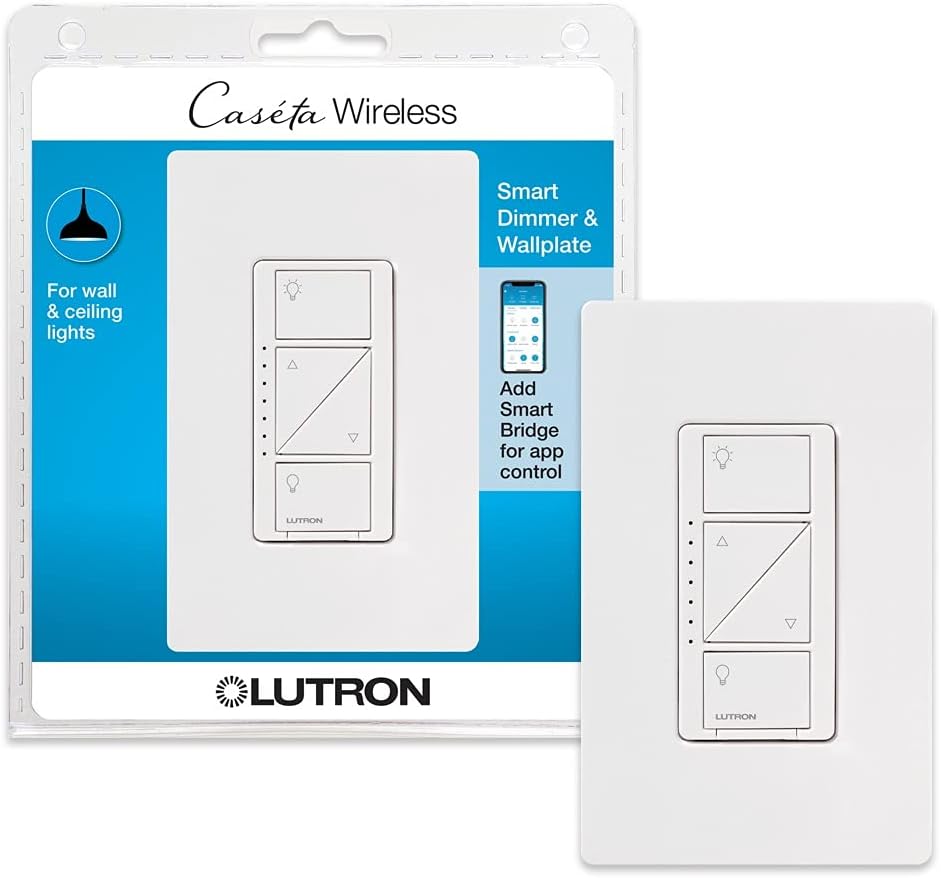 Interruptor atenuación inteligente Lutron para luces LED