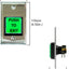 Control acceso puerta electromagnética 300lb con bloqueo