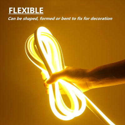 Tira luz LED RGB flexible con control remoto 65.5pies