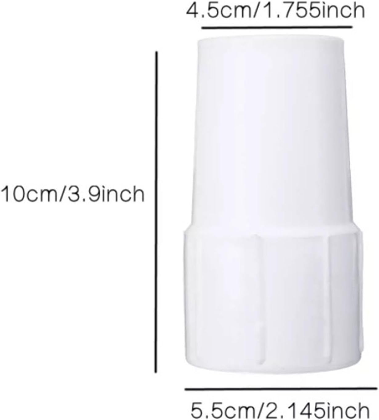 2 Manguitos Plástico ABS 1-1/2" Piscina Conecta Cabezal