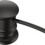 Dispensador jabón cocina recargable negro mate