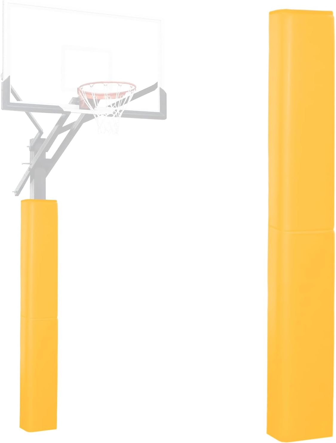 Almohadillas poste baloncesto acolchado 2/4pulg resistente
