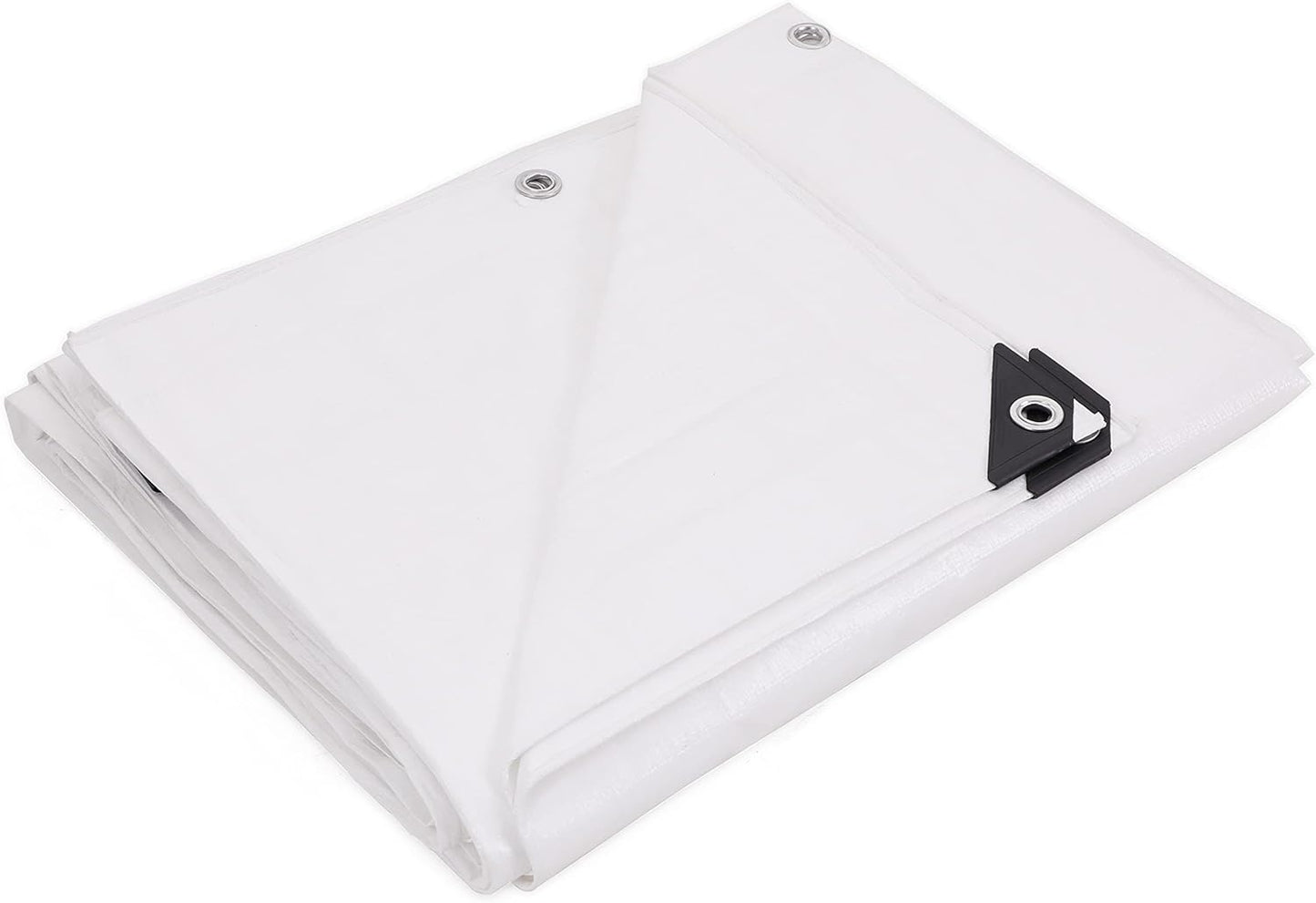 Lona polietileno 8mil UV 14x14ft blanco