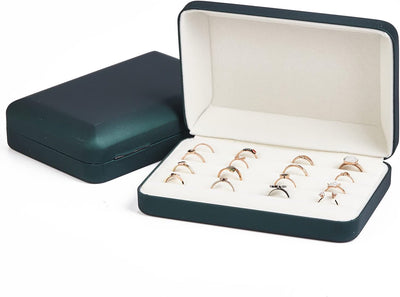 Caja organizadora anillos portátil para viaje
