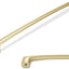 10 Manijas Latón Cepillado 15" Tiradores Cajones Dorados