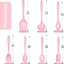 Set 7 Utensilios Silicona Antiadherente para Sartenes