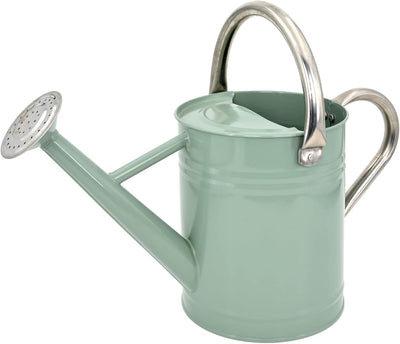Regadera acero galvanizado boquilla extraible 1gal verde