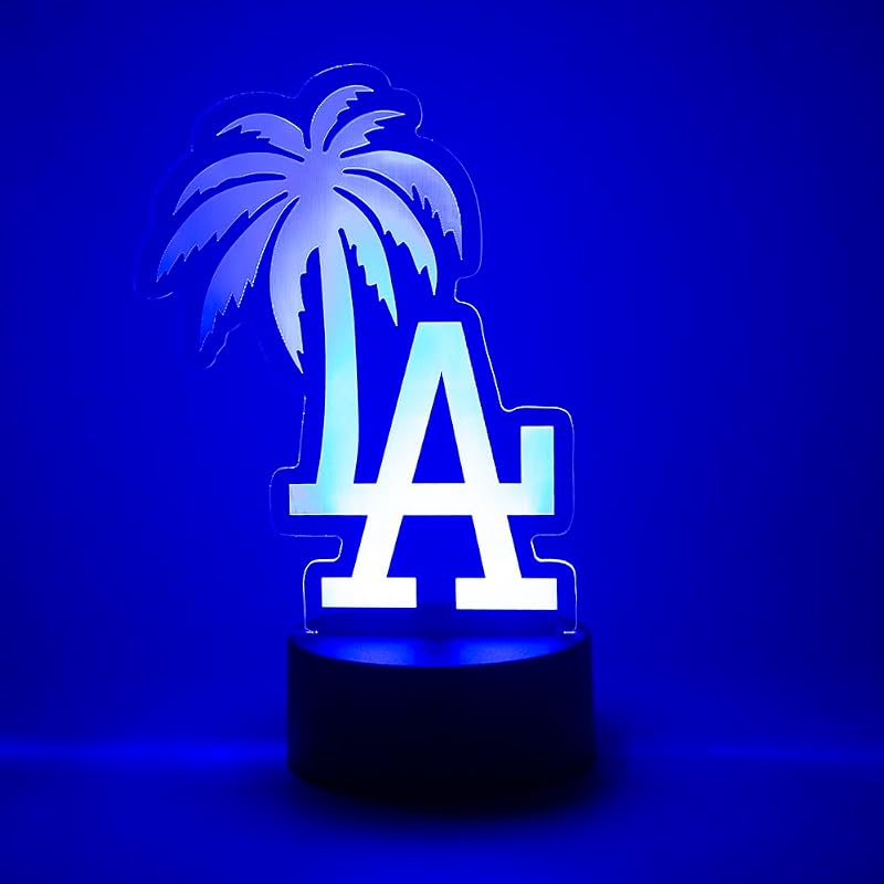 Luz LED 3D Palmera Acrílico Ilusión Nocturna