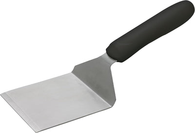 Espátula plancha 4x4pulg para hamburguesas negro