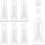 6 Tubos Vacíos Brillo Labios 0.3oz Recargable Transparente