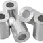 Espaciador aluminio redondo 1x1/2 sin rosca para pernos 1/2 o M12