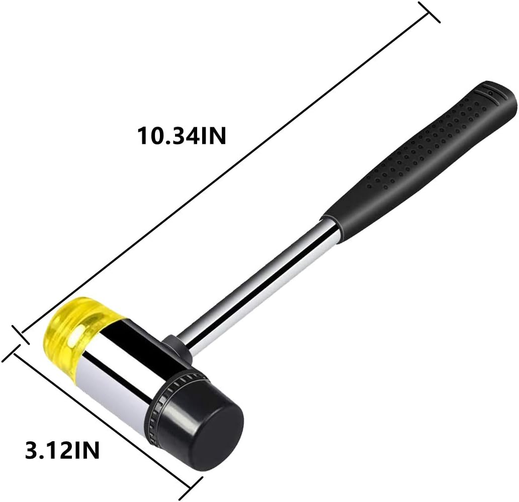 Martillo goma doble cara 1.181pulg para joyería y manualidades