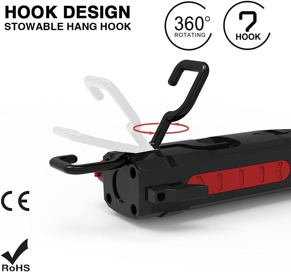 Herramienta 9en1 automóvil con linterna led y cortador