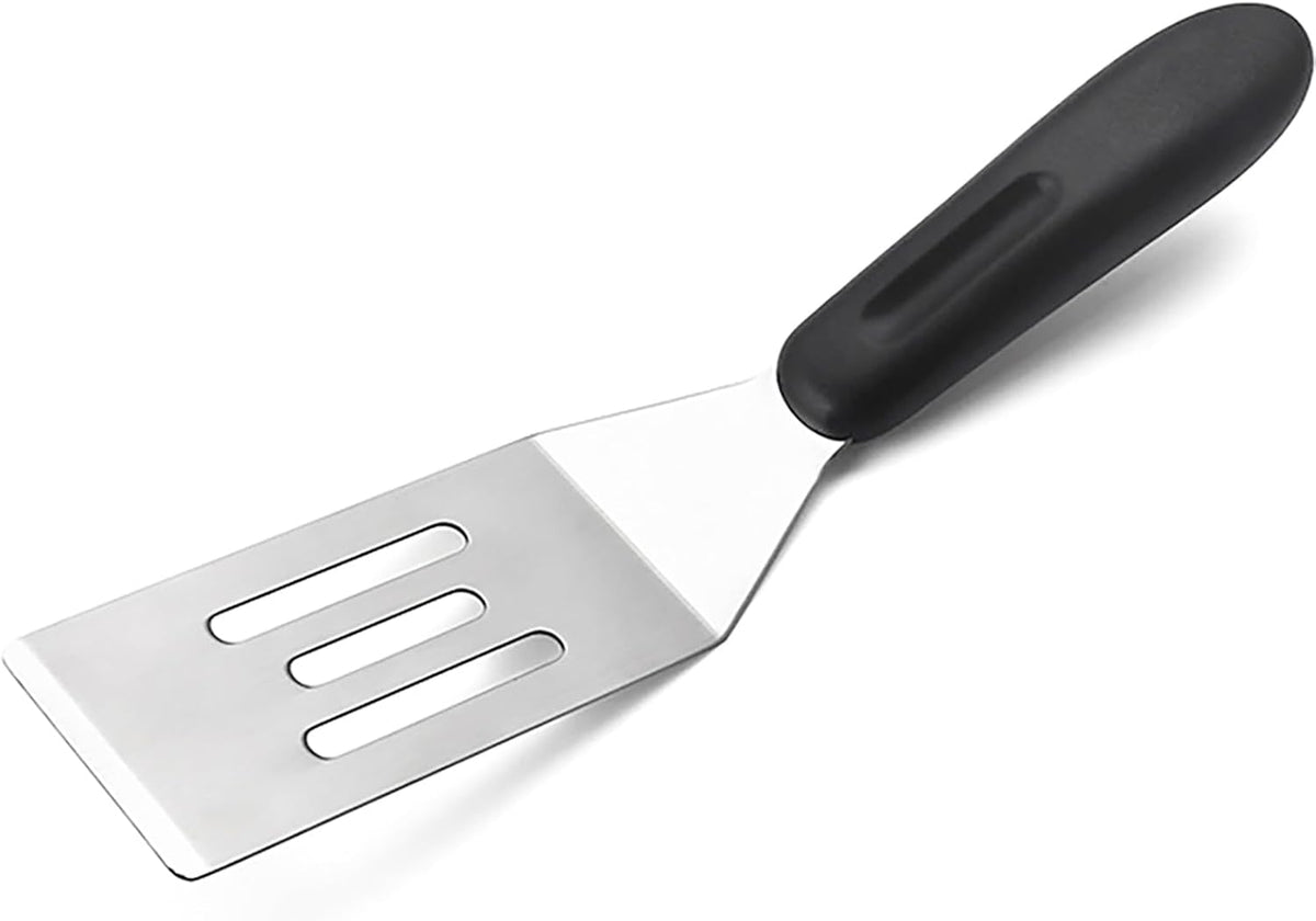 Espátula acero inox mango antideslizante cocina