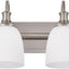 Lámpara tocador baño vintage níquel 4 luces