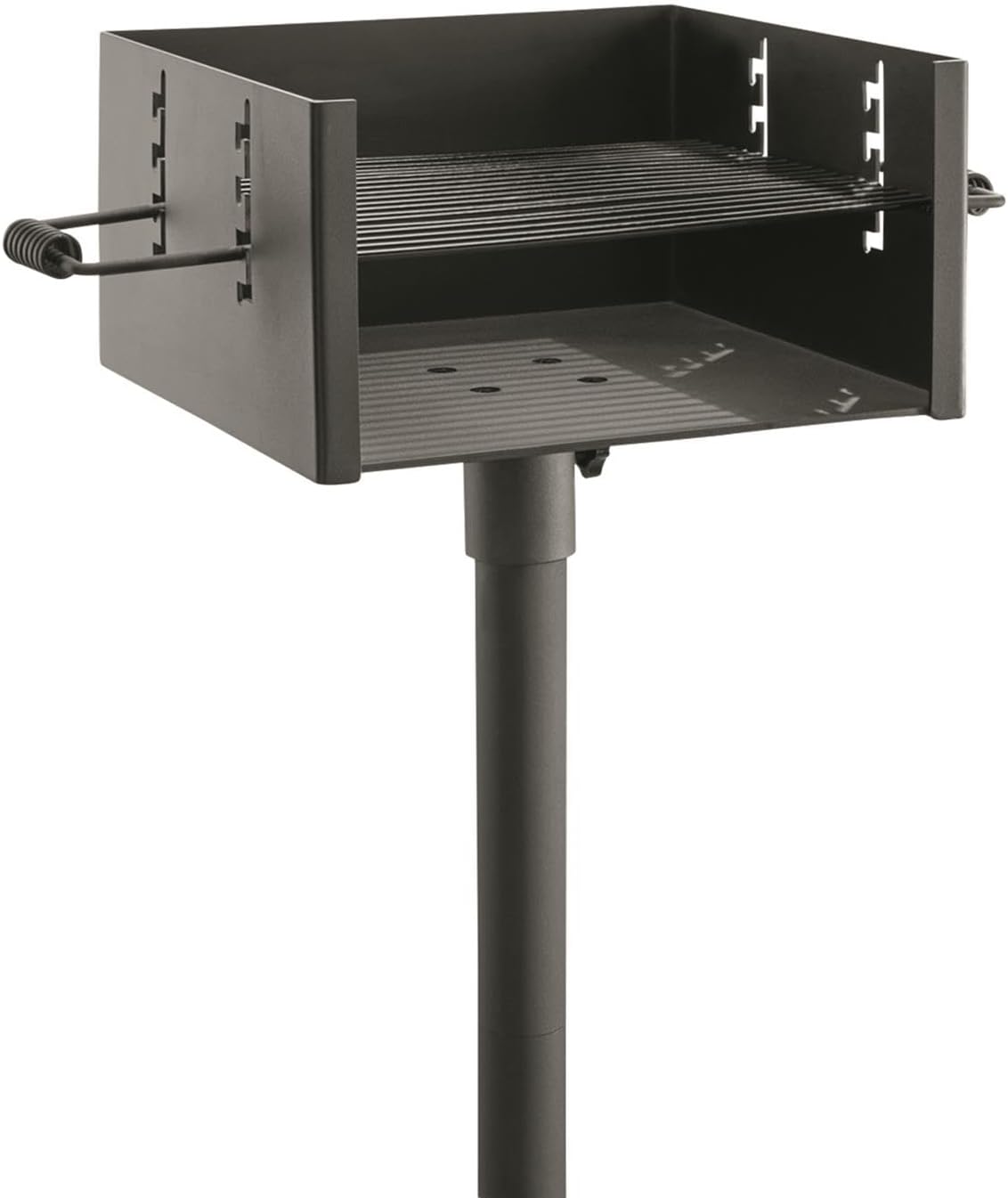 Parrilla carbón resistente para campamento 15.5x15pulg