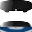 Parabrisas negro 5" para Harley Davidson 96-13