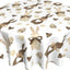 Mantel Pascua 60pulg color crema conejito resistente