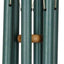 Campanillas viento exterior decoración jardín 24" verde