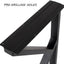 Patas mesa forma K 28pulg negras industriales set 2