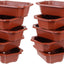 Maceta plástico bonsái 6.3x4.6pulg con drenaje