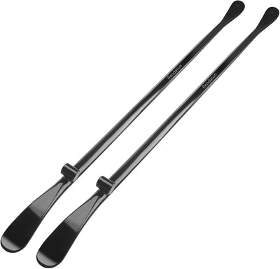 2 Pzas Hierro Neumáticos 37" 3/4" Negro