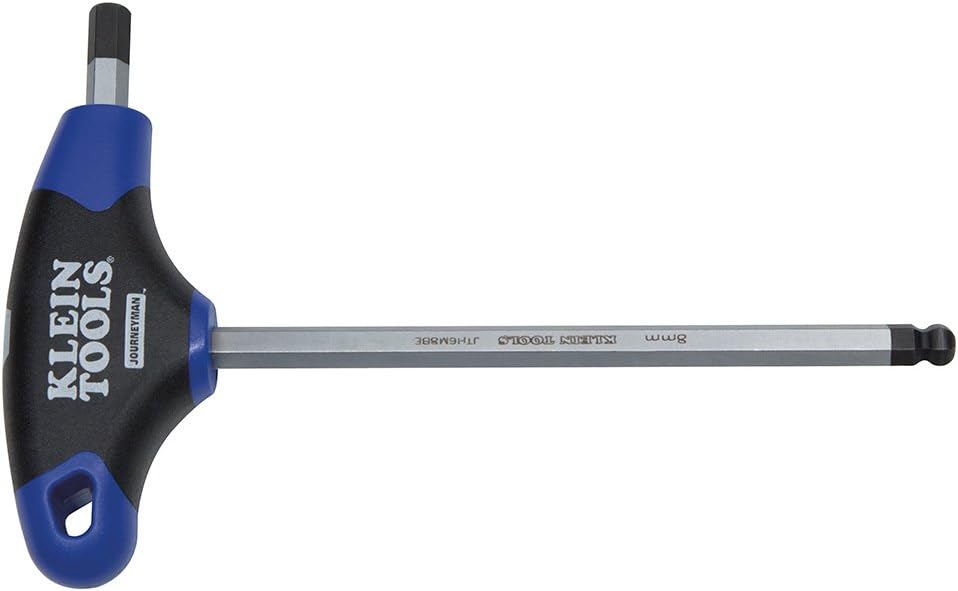 Llave hexagonal bola 0.118" mango T 6"