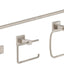Set 4 Pzas Accesorios Baño Níquel Satinado