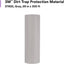 Material protege contra polvo 28pulg x300pies gris