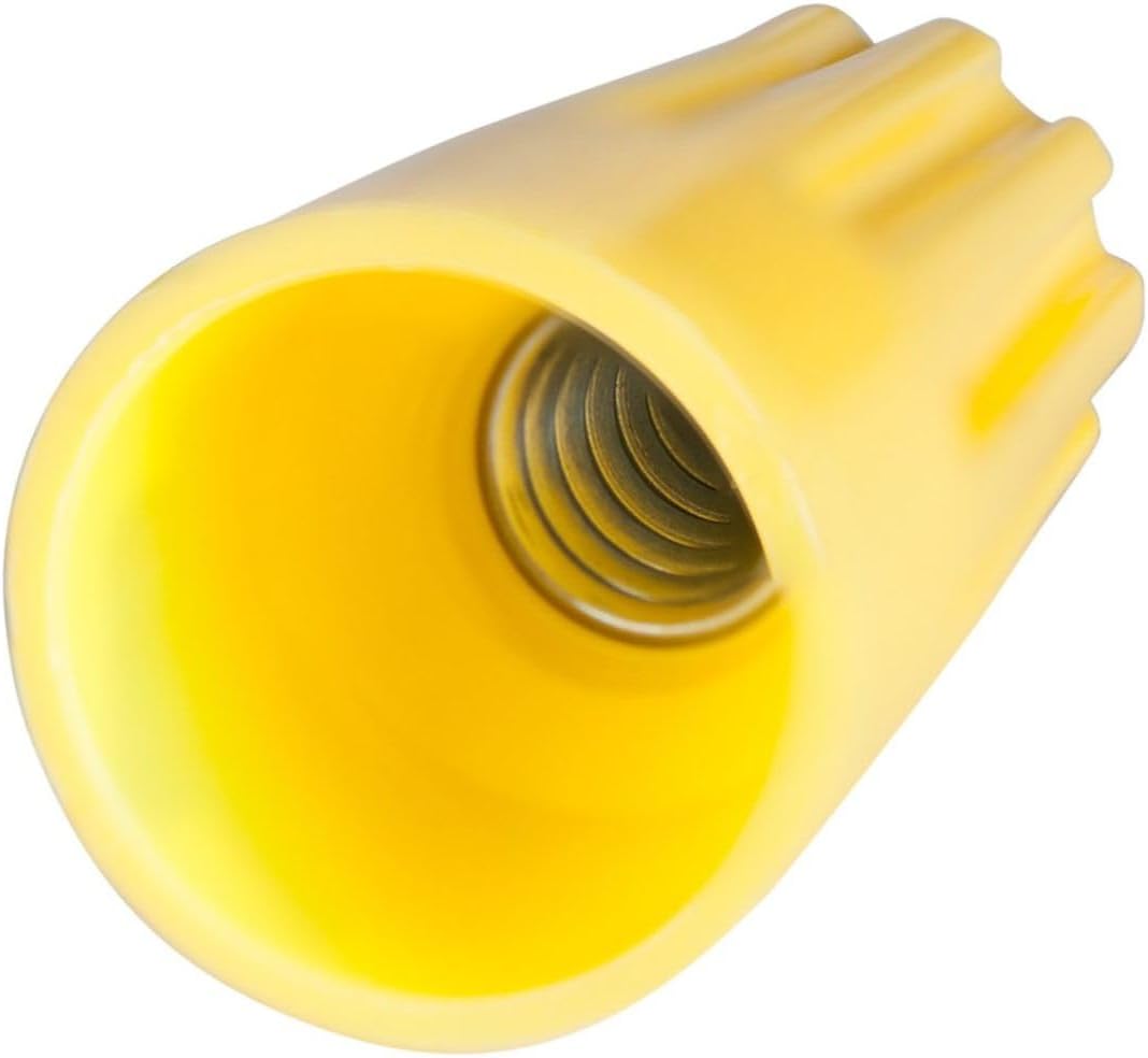 Conector 10-001 con cable rosca resorte cuadrado 600V