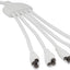 Cable divisor LED T5 T8 5 vías conector 3 pines para techo