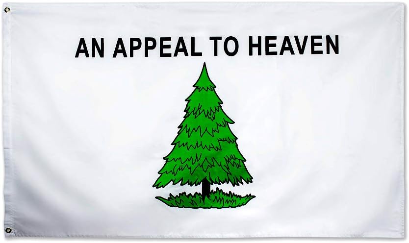 Bandera 3x5ft Atraer al Cielo Árbol de Pino