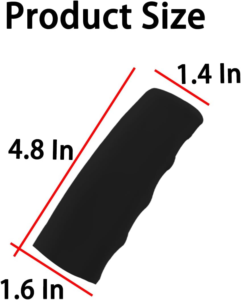 Funda antiderrap silicona freno de mano automóvil negro