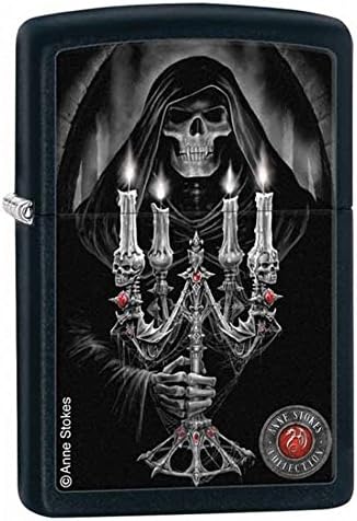 Encendedor velas bolsillo color negro mate